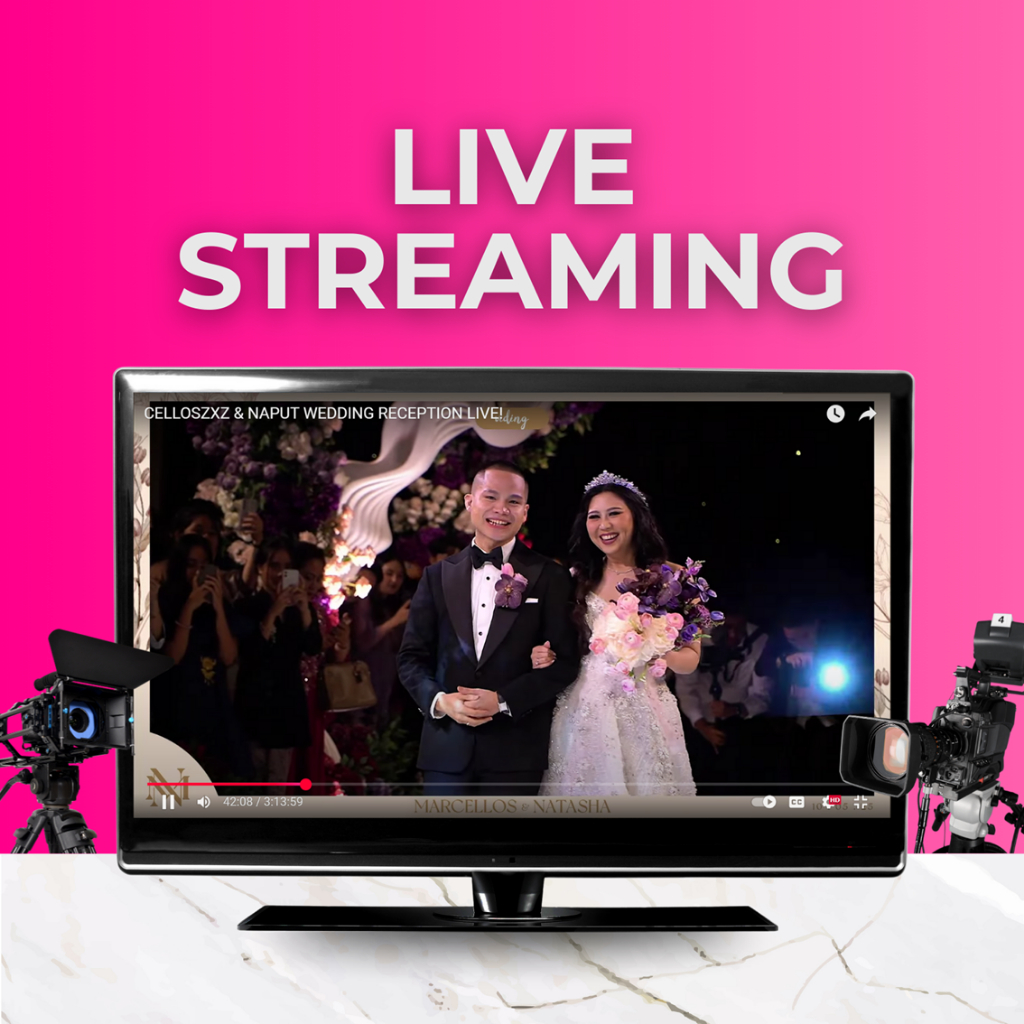 Live Streaming Pernikahan - Wedding Live Streaming Youtube Instagram + Undangan Digital Gratis
