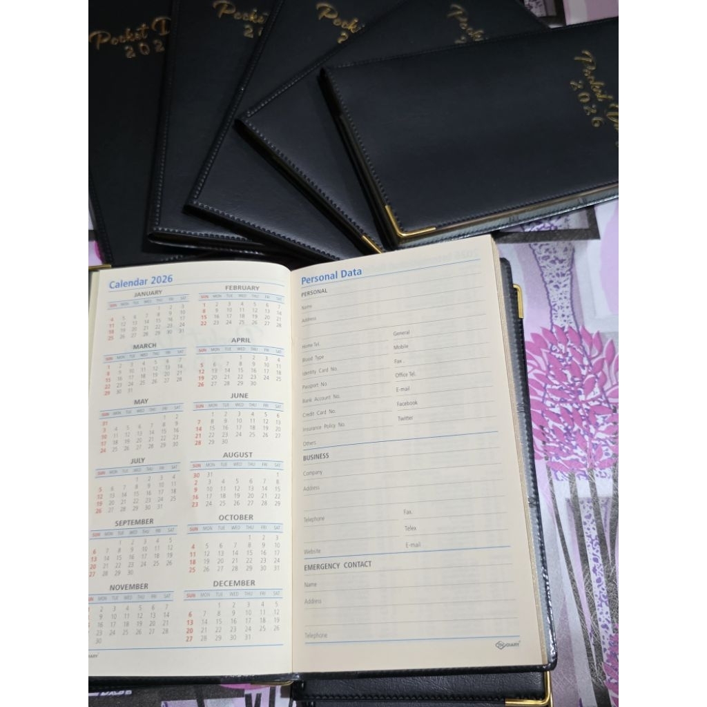 

BUKU AGENDA POCKET DIARY 2026 / BUKU POCKET DIARY 2026