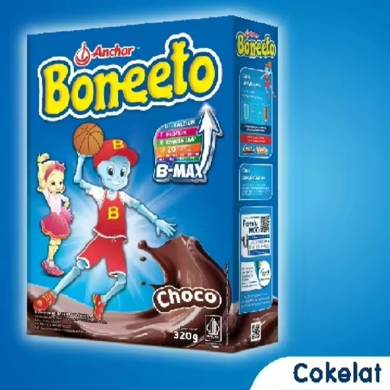 

Boneeto Boneto Susu Bubuk Vanila Cokelat 320g - Nutrisi untuk Daya Pikir dan Tubuh Aktif Anak