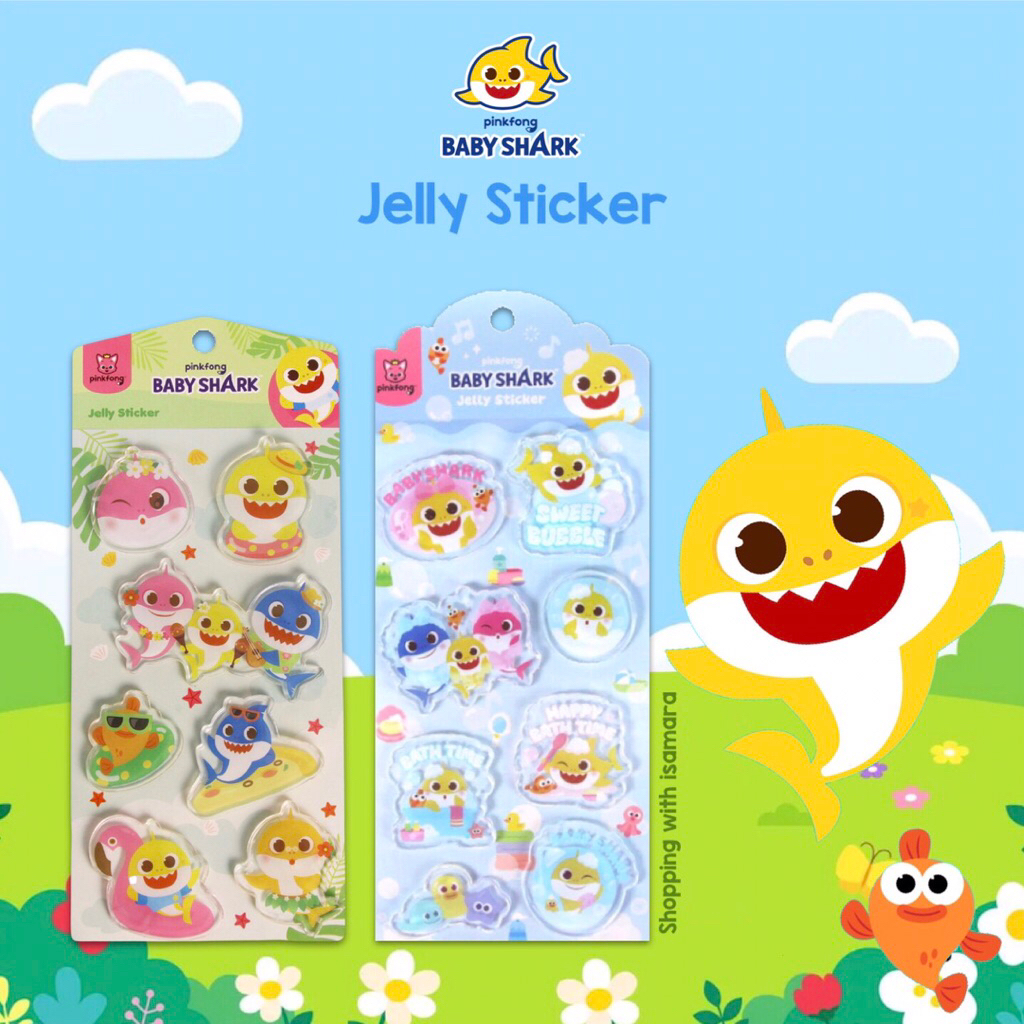 

Pinkfong Baby Shark Jelly Sticker