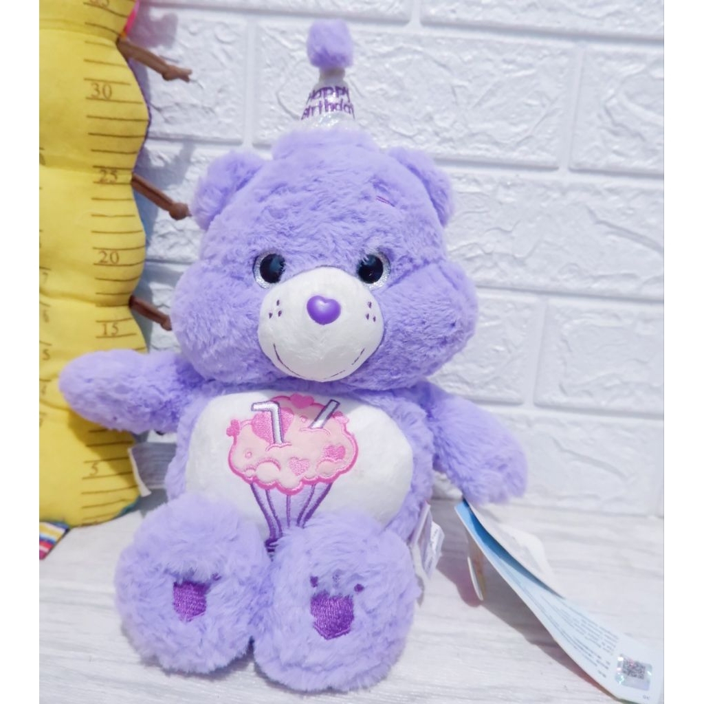 Boneka Purple Care bear Care bears carebears ungu cupcake tummy