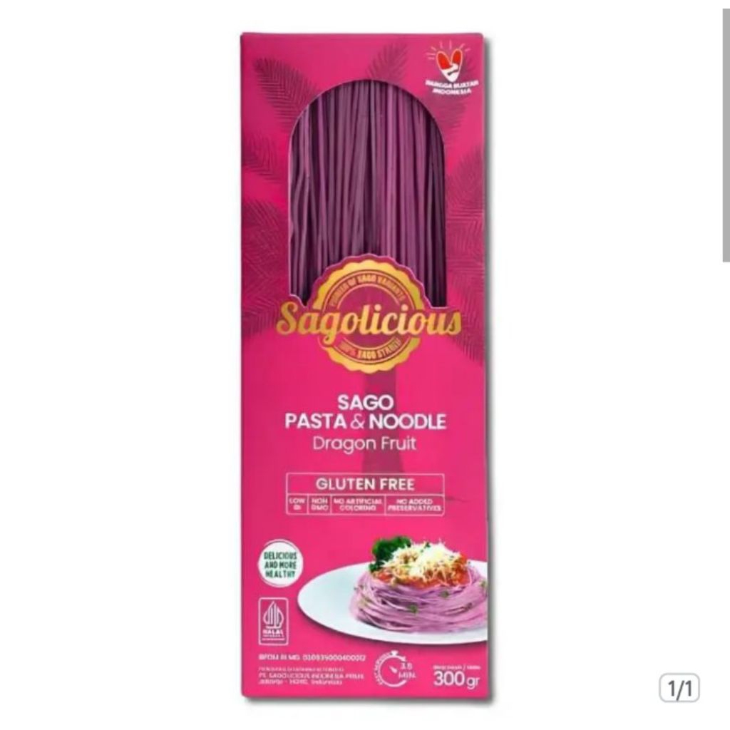 

sagolicious dragon fruit 300gr
