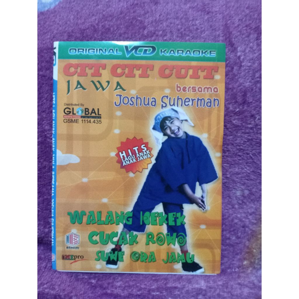 VCD LAGU ANAK BERSAMA JOSHUA