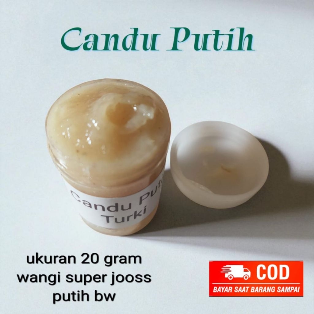 Kemenyan Candu Putih ori 20 Gram