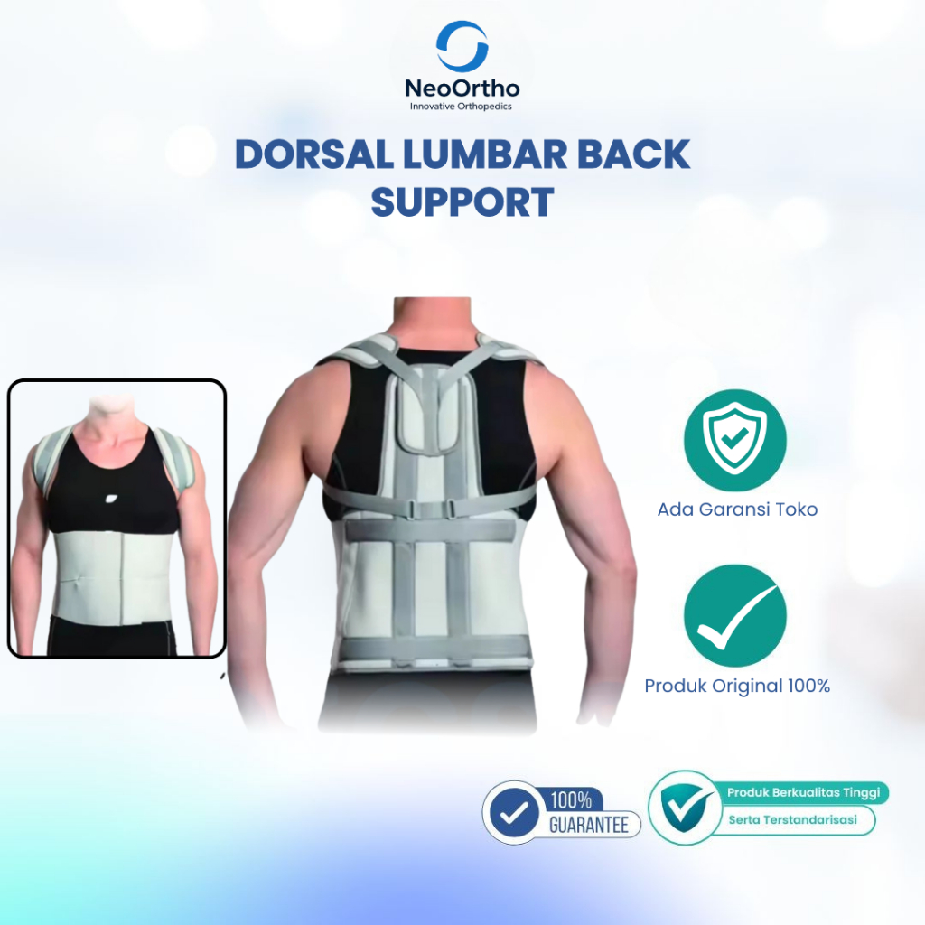 Dorsal Lumbar Back Support - Alat Terapi Tulang Punggung