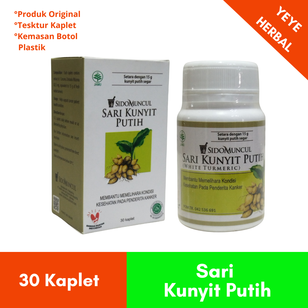 Sari Kunyit Putih Kaplet Sidomuncul