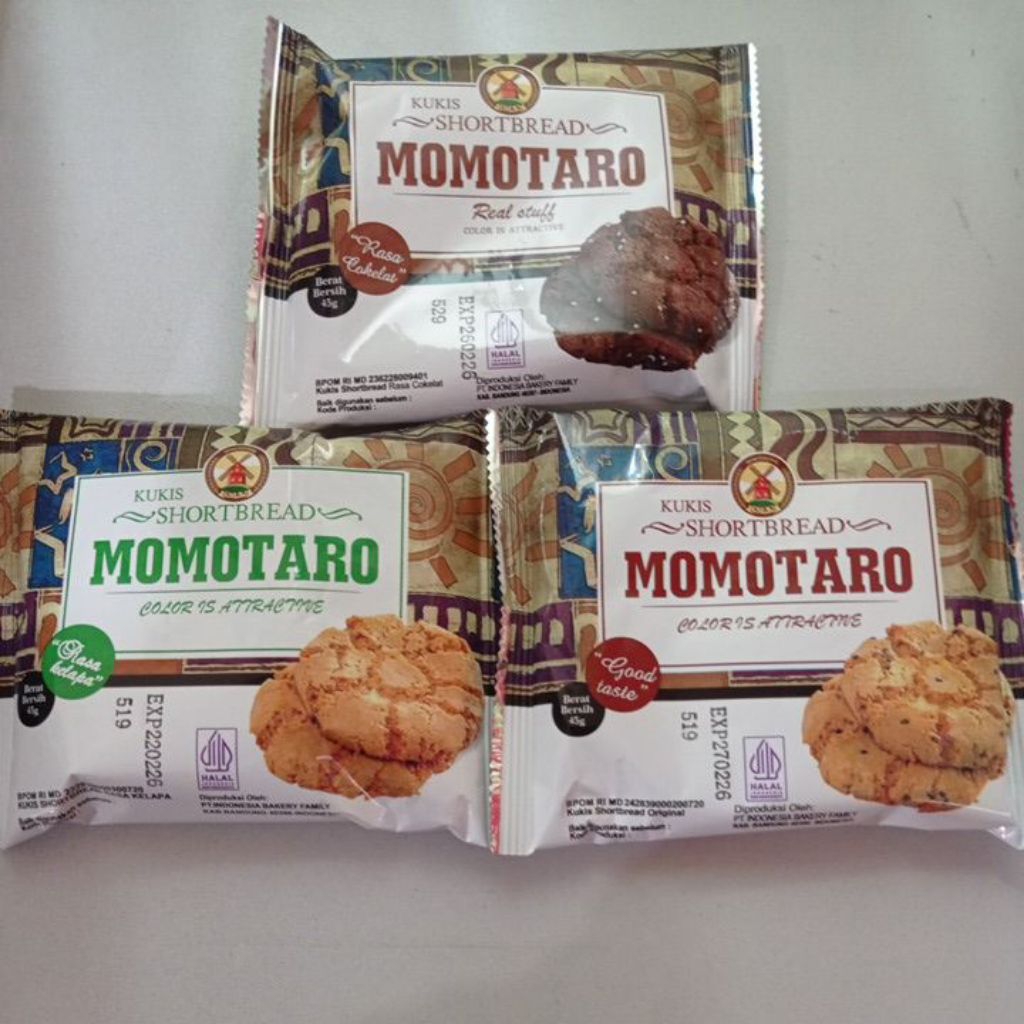 

KUKIS SHORTBREAD MOMOTARO 45GR
