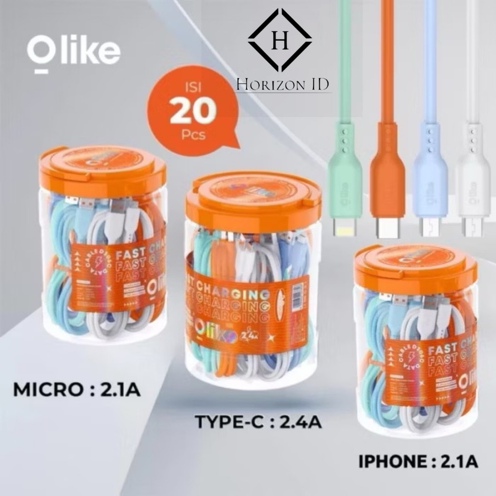 Toop Maakmurr OLIKE D306 D306M / D306C / D306L KABEL DATA OLIKE USB MICRO /TYPE C /LIGHTNING 2.1 /