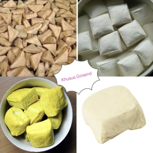 

Tahu Cina, Tahu Kuning, Tahu Putih, Tahu Coklat