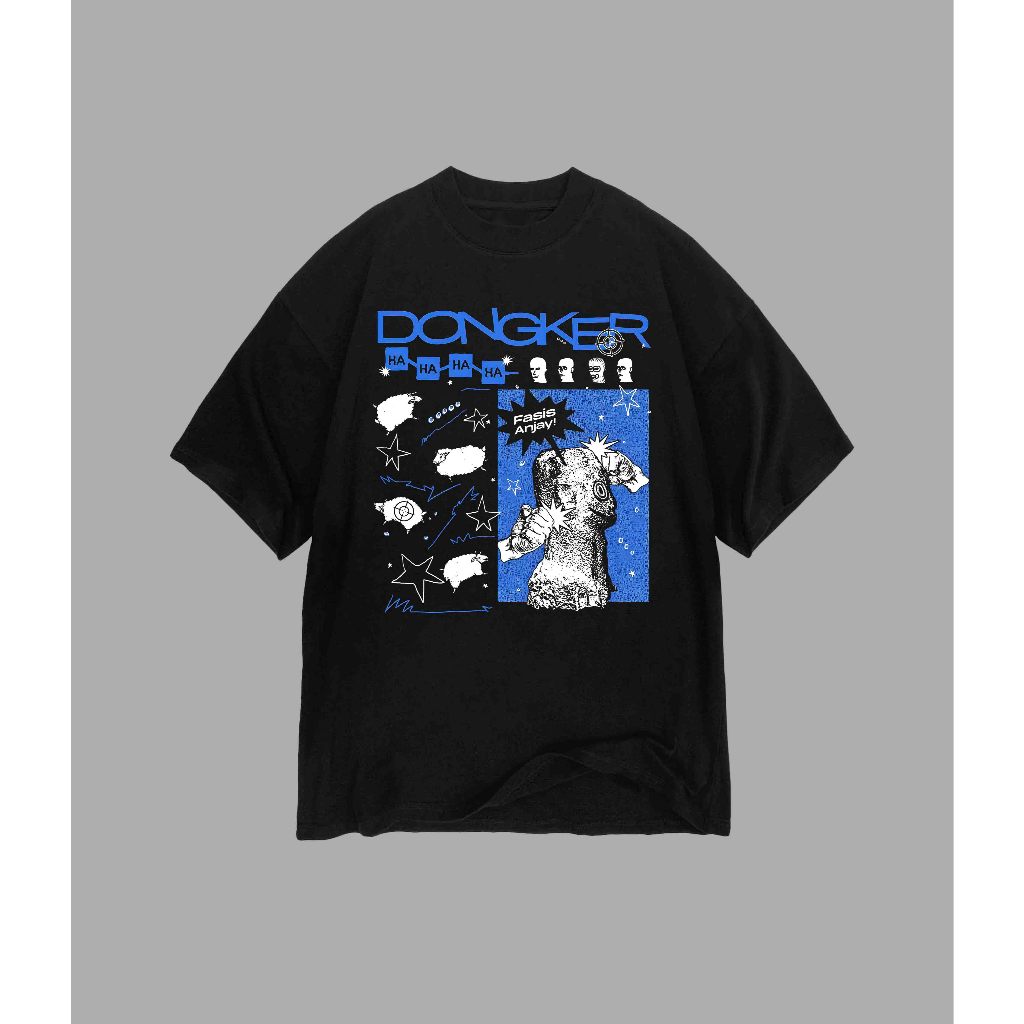 T-shirt Dongker - Fasis Anjay | Kaos Dongker - Fasis Anjay