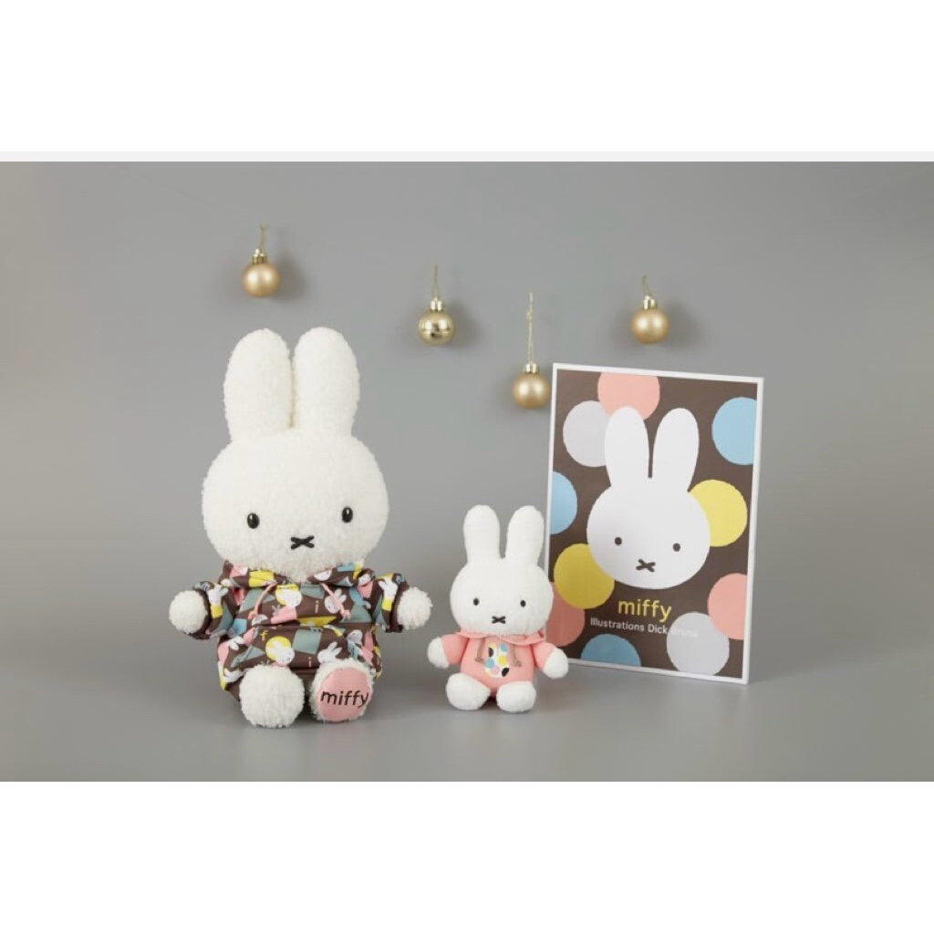 Miffy Plush Keychain Pink Hoodie Dick Bruna Japan