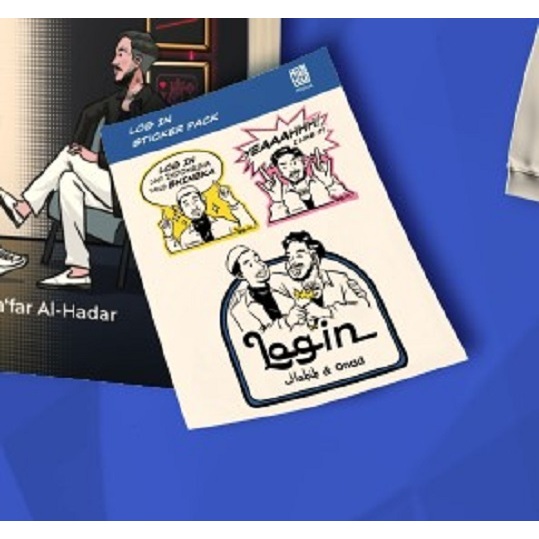 

[Pastel Books] (TIDAK DIJUAL) STICKER PACK - LOG IN