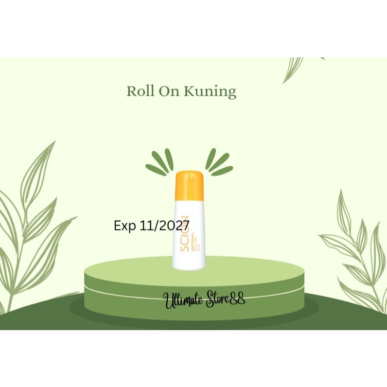 

Roll On Kuning Pencerah Ketiak ED 11/2027