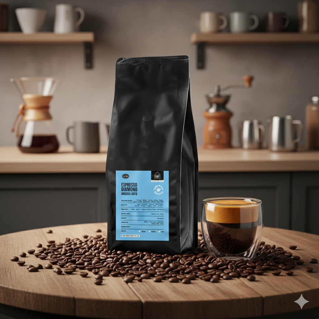 

KOPI GAYO - ESPRESSO DIAMOND 500G - Full Arabika Gayo 100% - Outlet Kopi Gayo