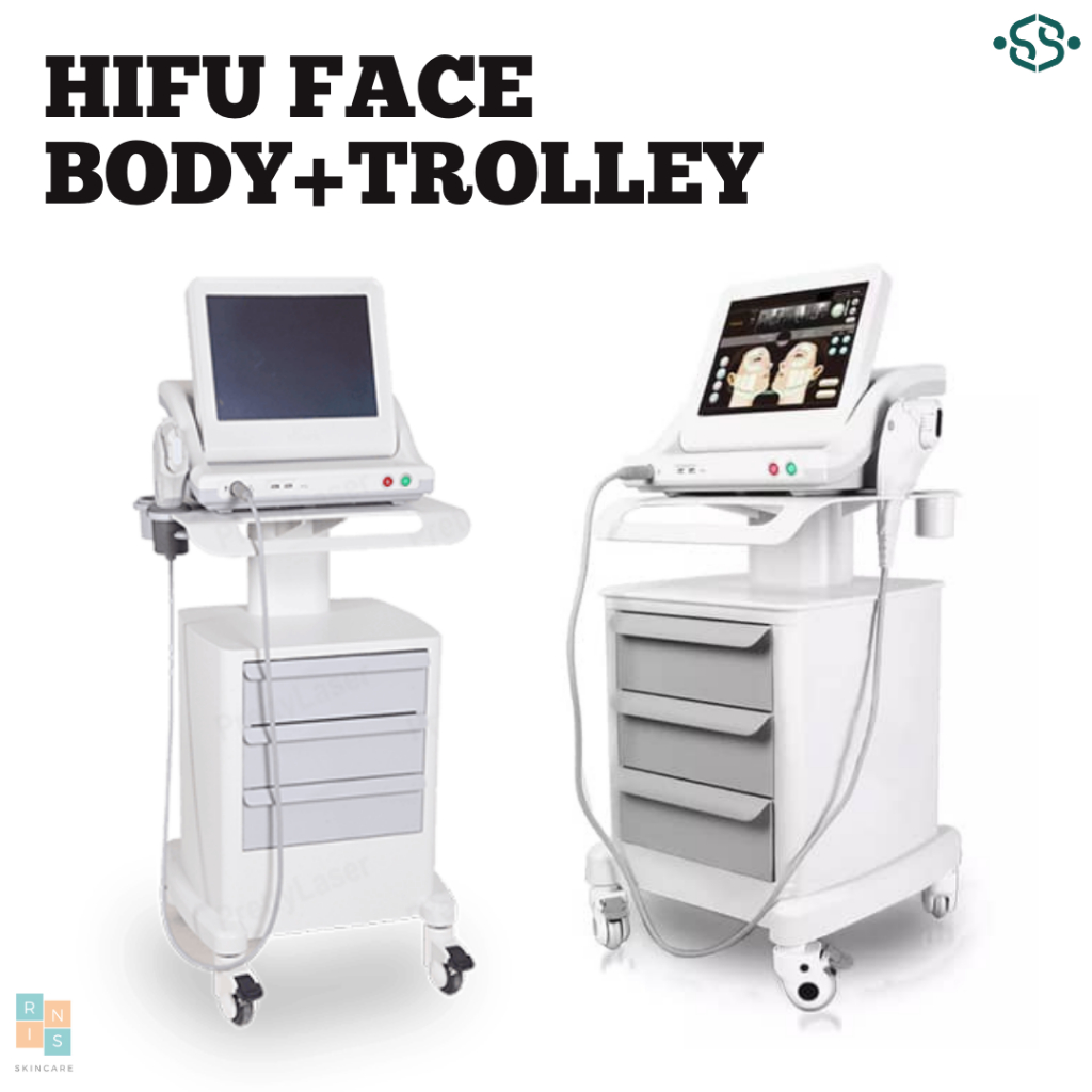 HIFU FACE & BODY ZAZU ESTETICO MACHINE / 5 Catridge / Mesin Hifu Skin Lifting