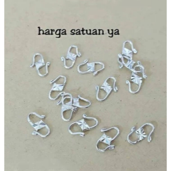TITANIUM STAINLESS STEEL KAIT S KOKOT S PENGAIT S SAMBUNGAN S UNTUK KALUNG DAN GELANG EMAS DAN