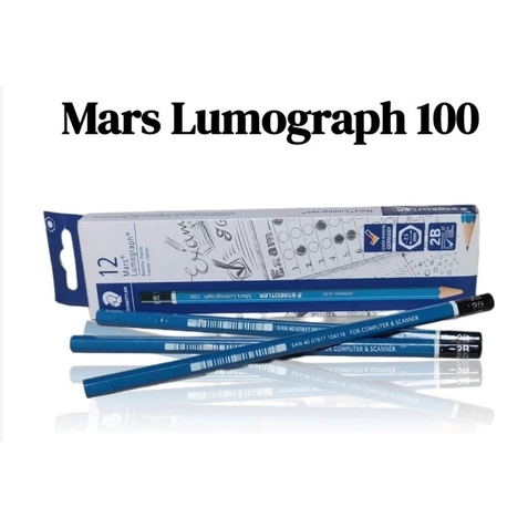 

Pensil/Pencil/Pinsilujian/2B//STAEDTLER Mars Lumograph Pencil