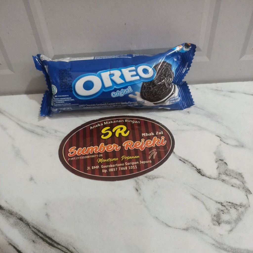 

OREO ROLL ORIGINAL BERAT 64,4 GRAM