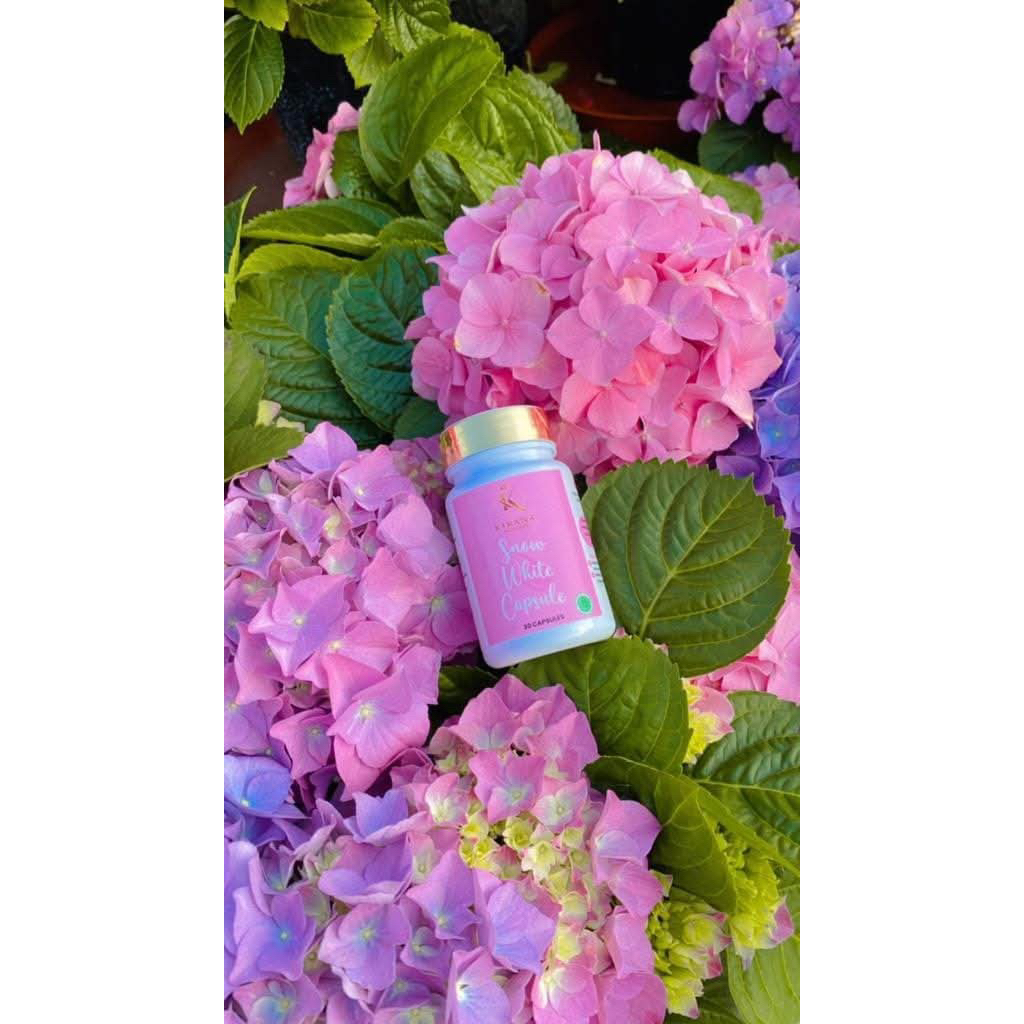 SNOW WHITE KAPSUL / KAPSUL PEMUTIH BADAN / KAPSUL SNOW WHITE KIRANA