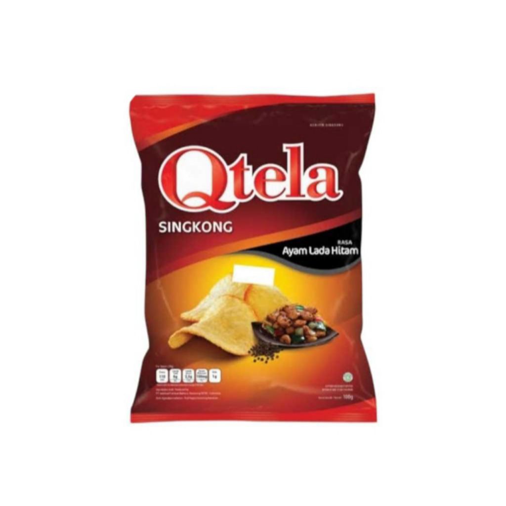 

Qtela Singkong 100 gr ayam lada hitam & balado