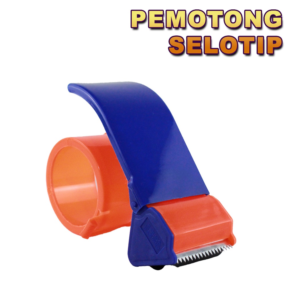 

Tape Dispenser Plastik Alat Potong Lakban Tape Cutter Pemotong Perekat Packing Serbaguna LD-26