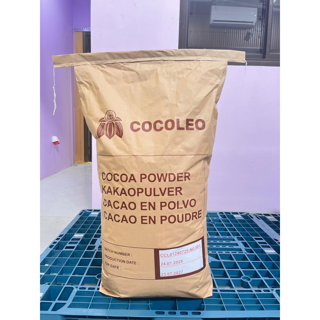 

COCOLEO COCOA POWDER - COKLAT BUBUK KEMASAN 25KG BUBUK POWDER COCOA POWDER COCOLEO