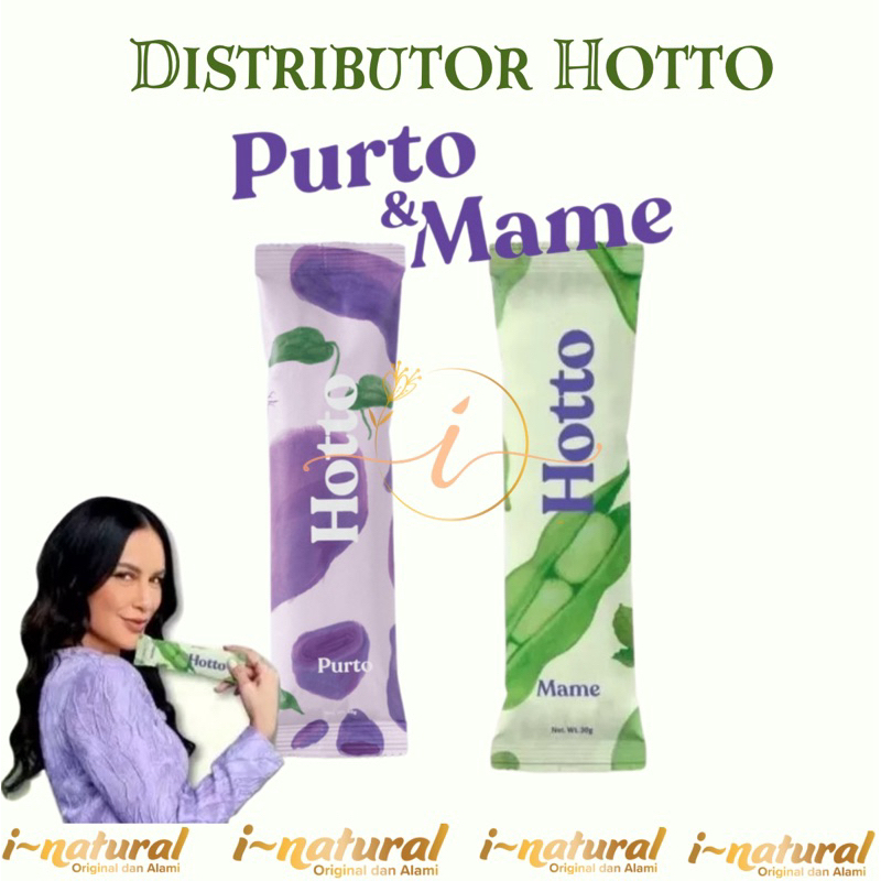 

1 Sachet Hotto Purto dan Hotto Mame Original Samarinda