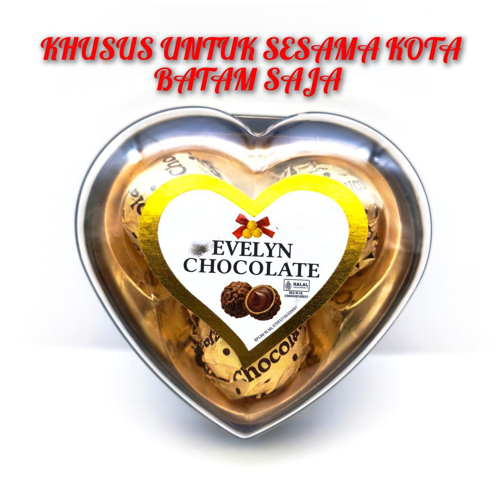 

Naraya Evelyn Chocolate 37,5 gram isi 3pcs