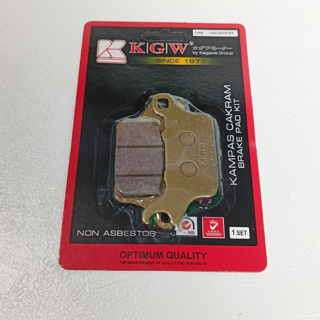 Disped Kampas Rem Depan Discped Vario 150 ESP New KAGAWA DISPAD KGW / Kampas Rem Depan Vario 150 New
