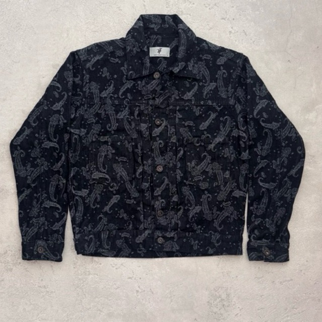 Ranchero Indigo Denim Jacquard Jacket