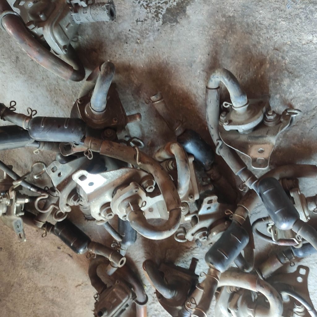 Ais Thermostat Emisi Pembuangan Mesin Megapro Mono Ori Second Normal