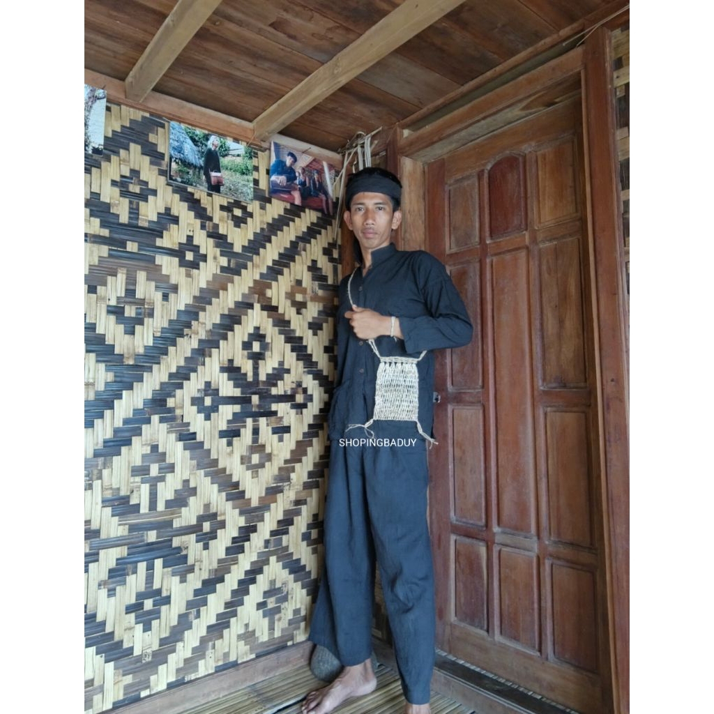 Tas koja Baduy ukuran kecil ,tas tradisional suku baduy