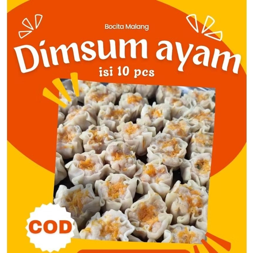 

Dimsum Daging Ayam Mini isi 10 pcs Frozen