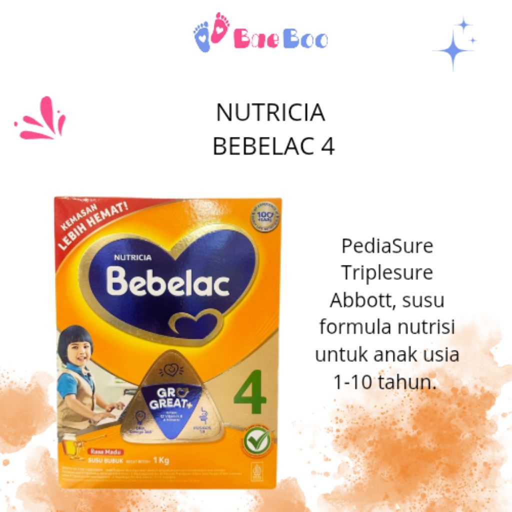 

Nutricia Bebelac 4 Vanila 400 Gram Reject Kerdus