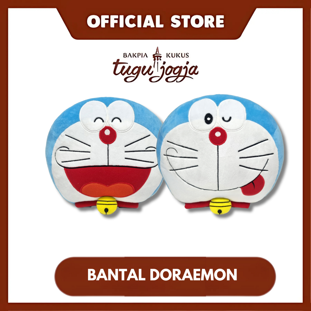 Merchandise Doraemon Series Pillow (Bantal) Bakpia Kukus Tugu Jogja