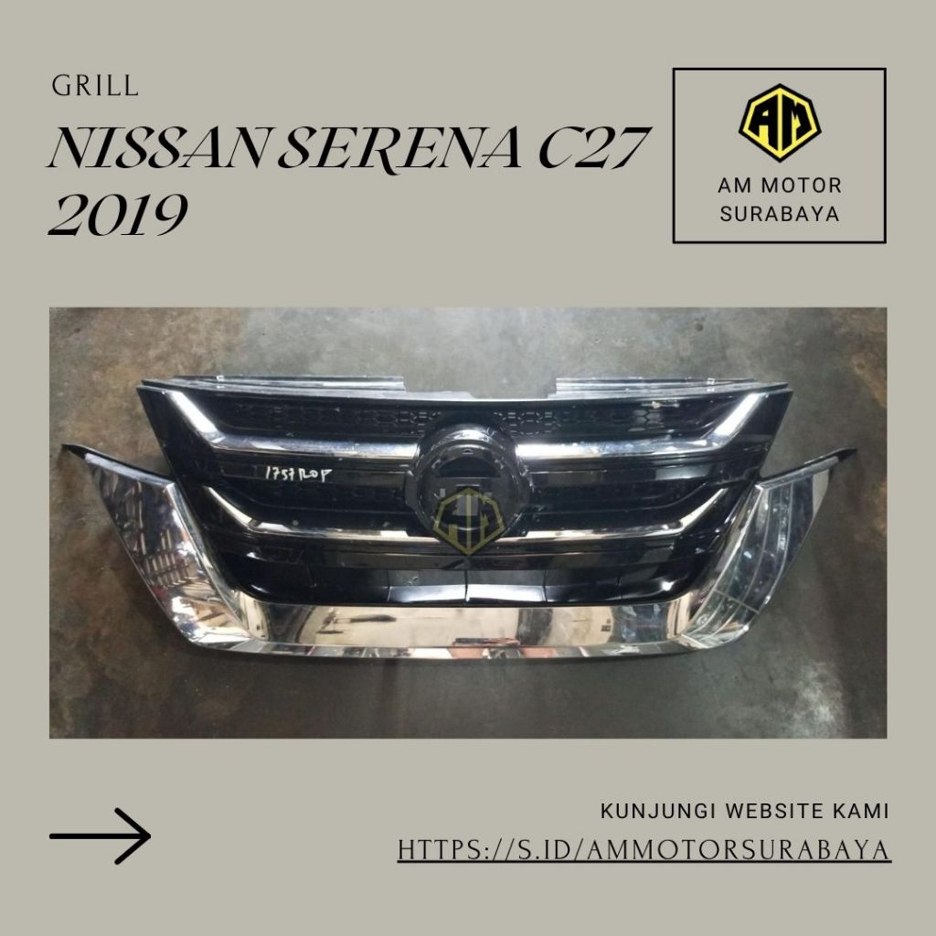 GRILL NISSAN SERENA C27 2019