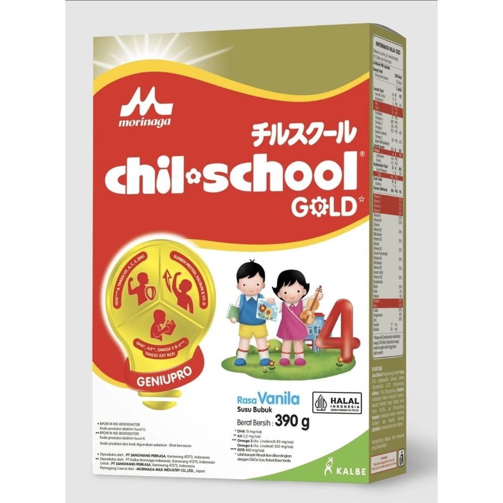 

CHIL-SCHOOL GOLD Tahap 4 Vanilla (2x390gr)