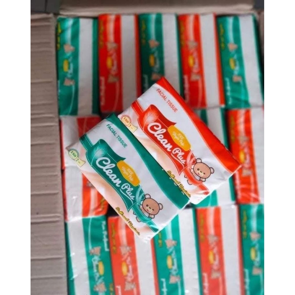 Tisu clean plus 180sheet