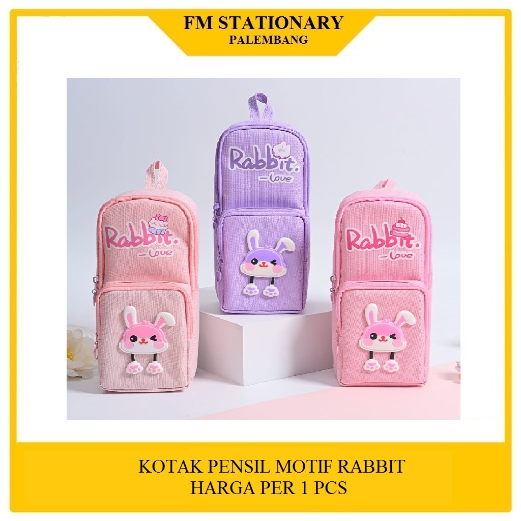 

KOTAK PENSIL MOTIF RABBIT