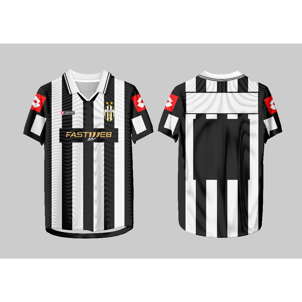 JERSEY FANTASY//BAJU BOLA RETRO// FANTASY JUVENTUS//FULLPRINTING//GRATISA NAMSET | JERSEY RETRO | JE