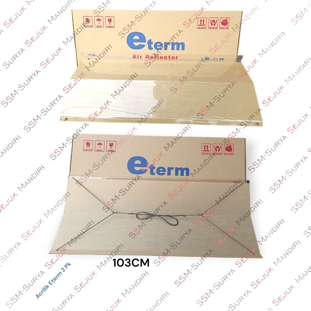 Talang ac Akrilik Pelindung Angin Ac 2 Pk - 2.5 pk