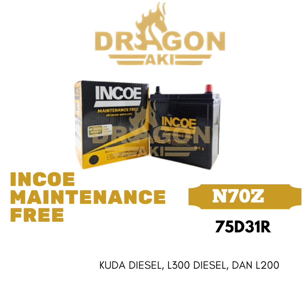 Aki mobil incoe mf N70z