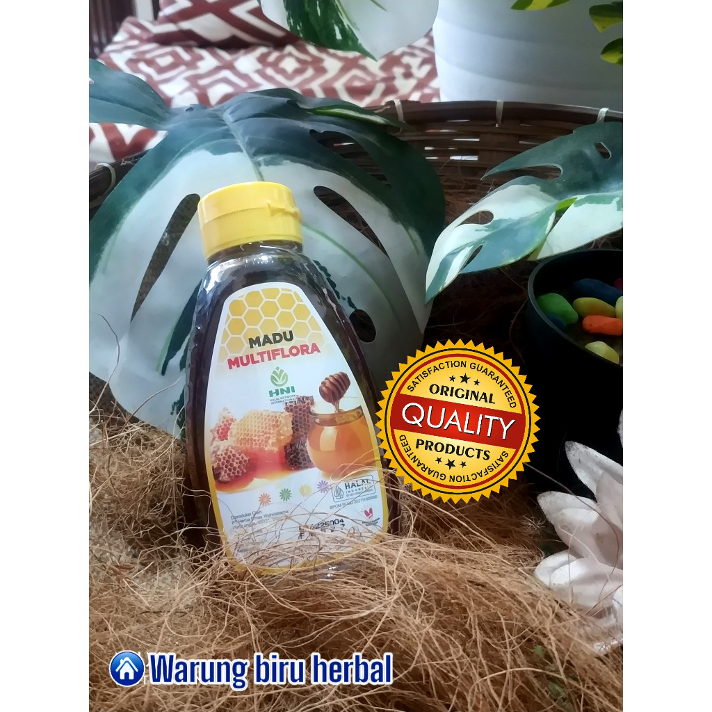 

MADU ASLI MULTIFLORA HNI / 250 GR / Antibiotik Alami / HALAL
