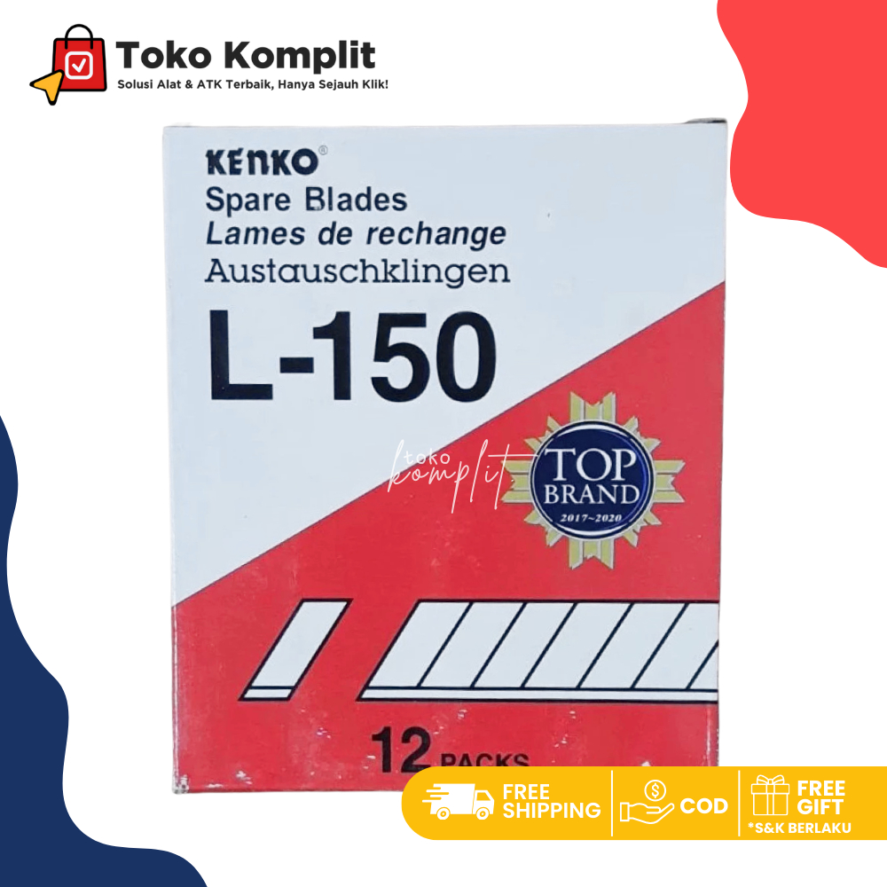 

Komplit - (1 TUB) Isi Cutter Besar Kenko L-150