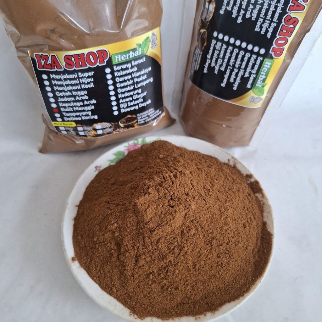 

Bubuk Murni Kulit Manggis 100/200gr