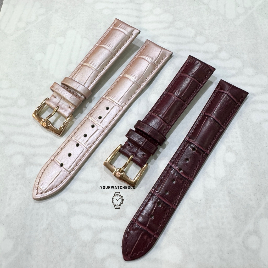 Tali Jam Tangan Wanita Croco | Tali Kulit Jam Tangan Wanita | Strap Kulit Jam | Leather Strap