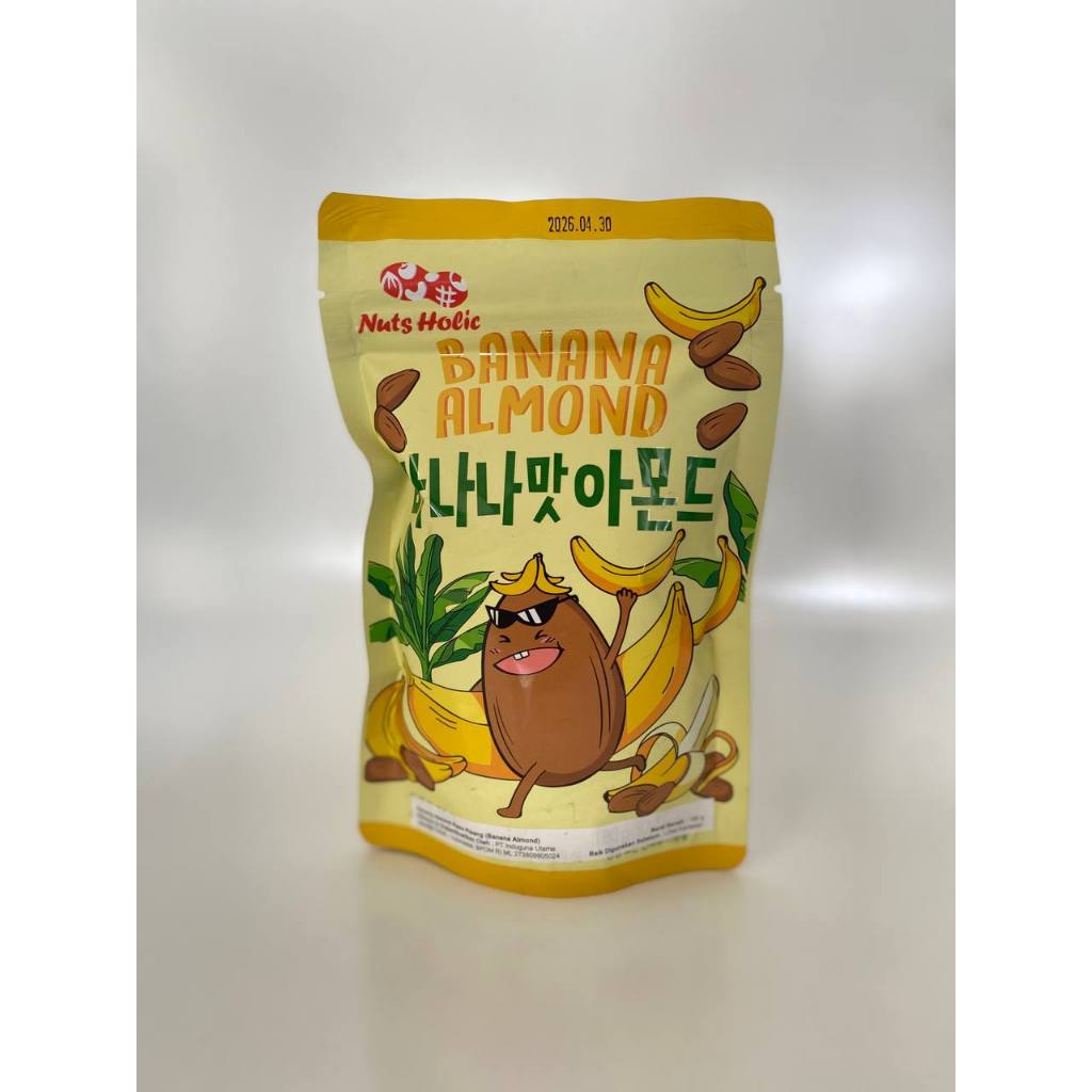 

Nuts Holic Banana Almond 180g Snack Korea