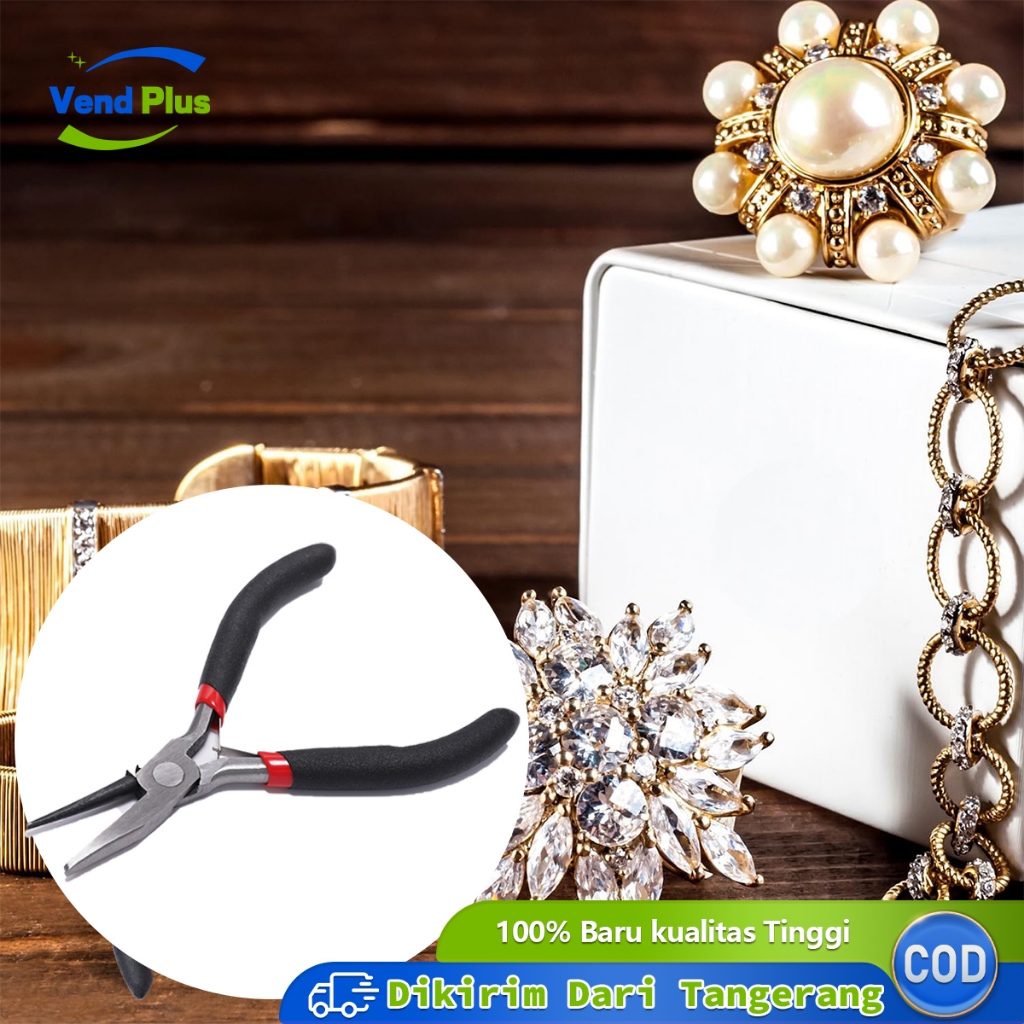 Tang Loop Concave Tang Pembulat Kawat Tang Putar Tang Umpan Untuk Kerajinan Bulat Kawat Metal Jig DI