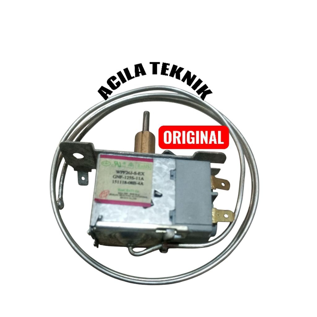 thermostat kulkas aqua original WPF26F-S GNF-125S-11A
