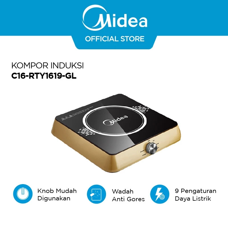 MIDEA Kompor Induksi Midea / Midea Induction Cooker - Midea - C16-RTY1619